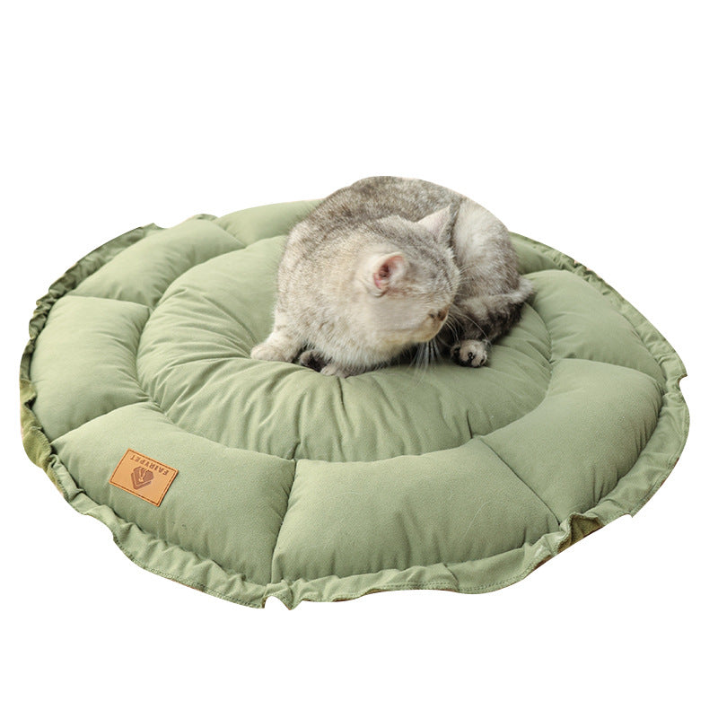 Cat Beds for Indoor Cats Cute Cat Beds with Versatile Dual uncategorized / needs cleanup with nature-inspired artwork