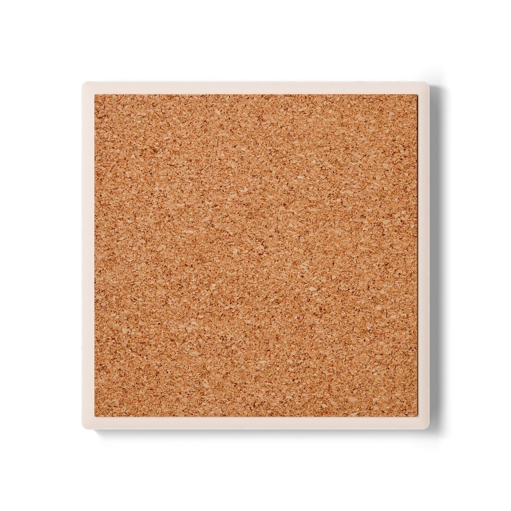 Sunset Mountain Valley Floral Scene coaster with nature-inspired artwork - product view 7