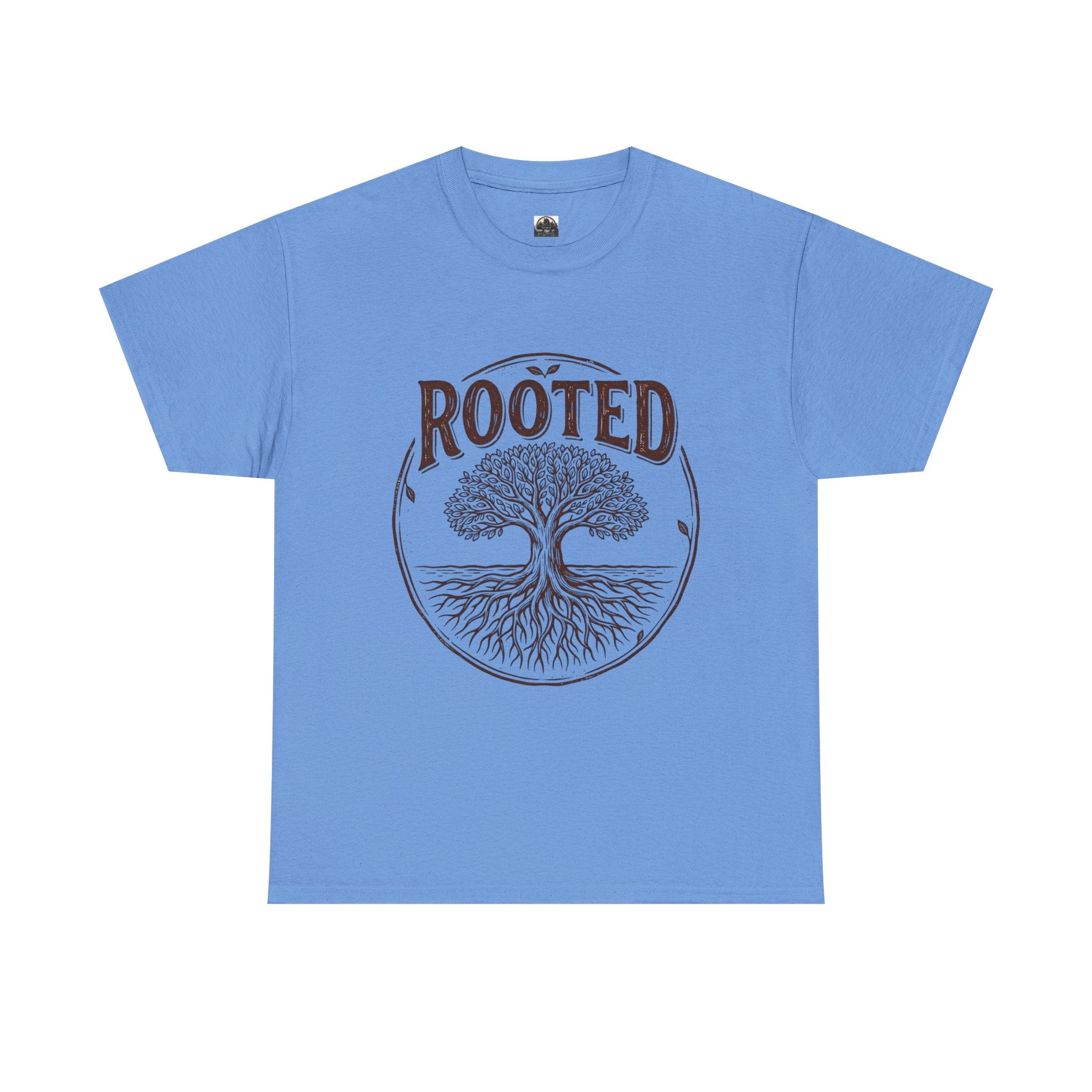 Rooted T t-shirt with nature-inspired artwork - product view 10