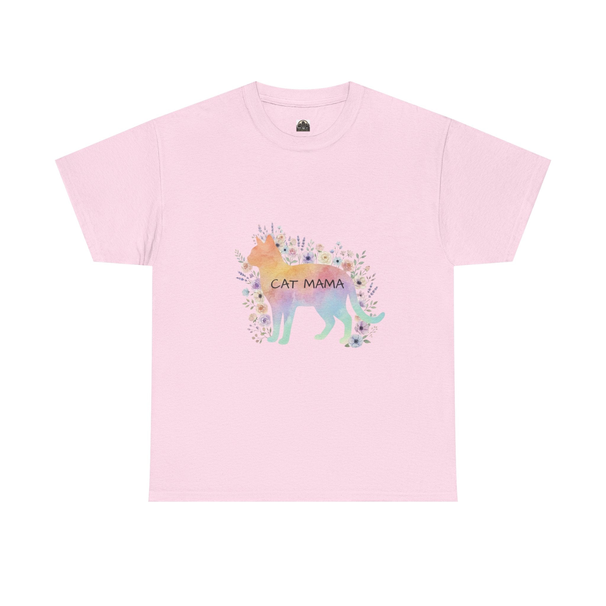 Cat Mama T t-shirt with nature-inspired artwork - product view 9