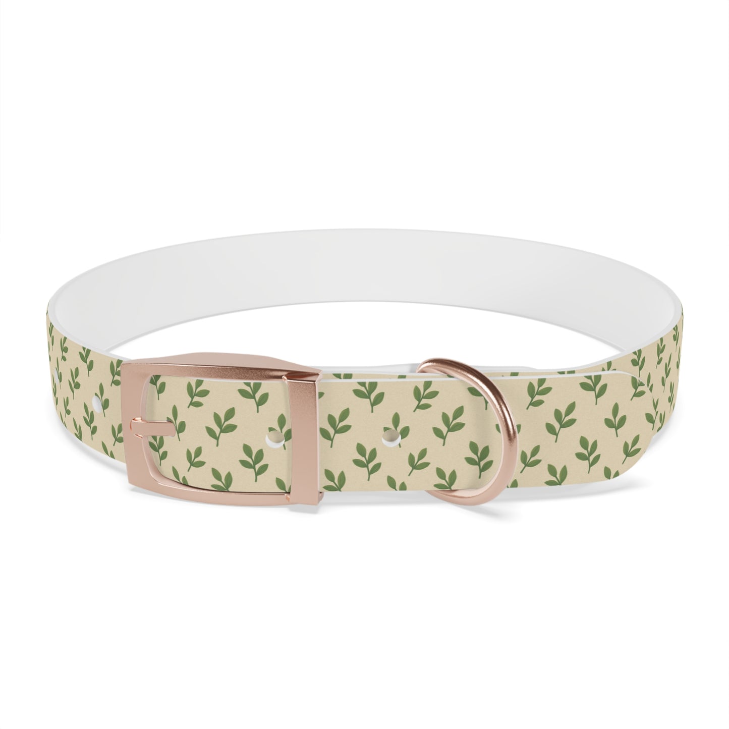 Tranquil Leaf Dog Collar