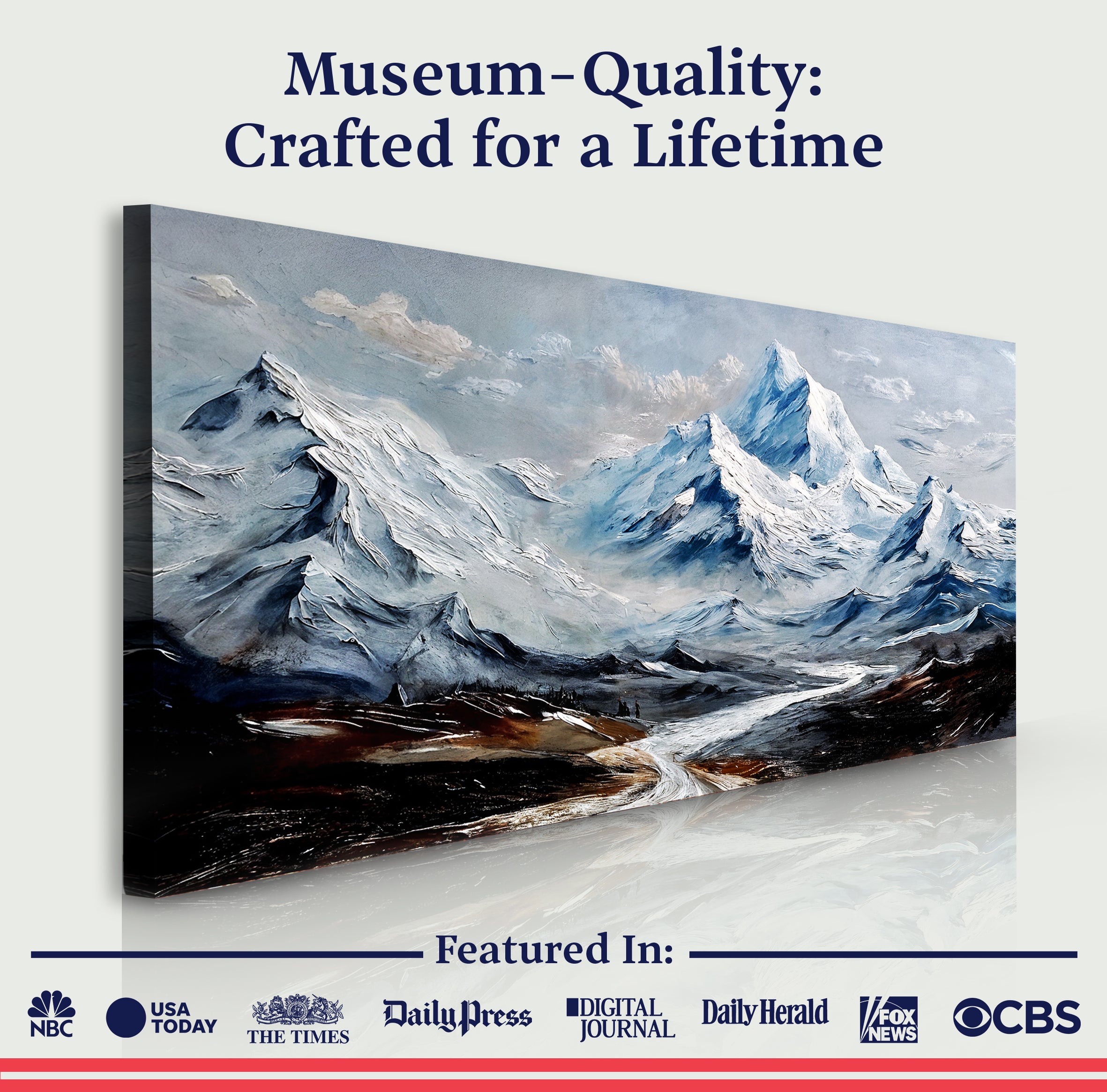 Mountain Minimalist Ii wall art with nature-inspired artwork - product view 6