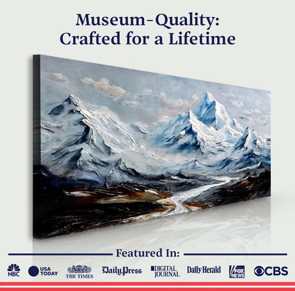 Mountain Minimalist Ii wall art with nature-inspired artwork - product view 6
