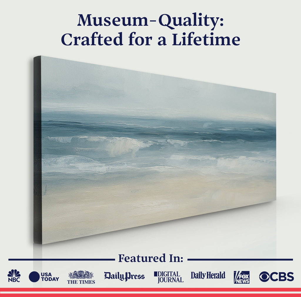 Waterscape Abstract Ix wall art with nature-inspired artwork - product view 6