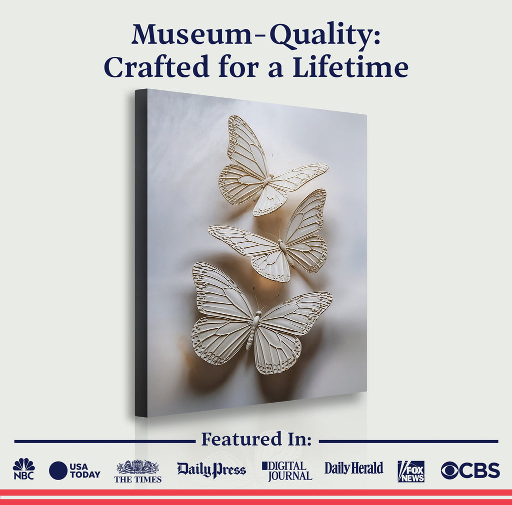 Delicate Flight wall art with nature-inspired artwork - product view 6
