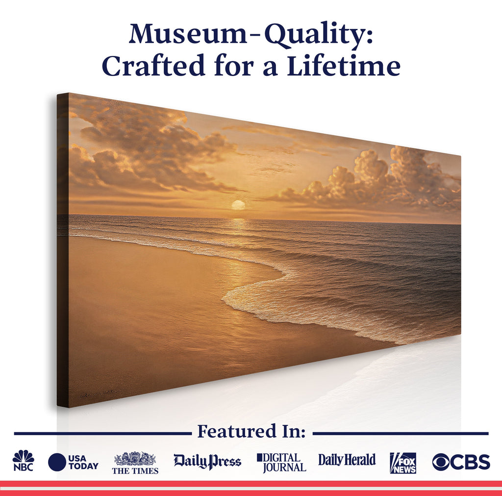 Beach Shoreline Coastal Viii wall art with nature-inspired artwork - product view 6