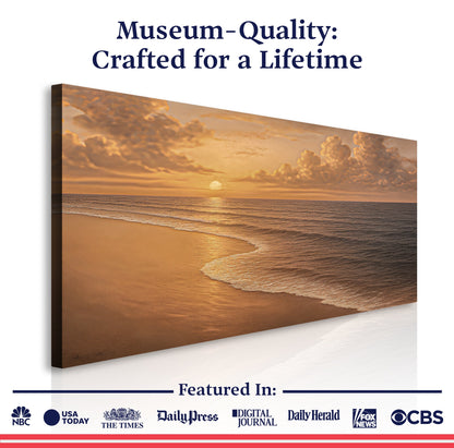 Beach Shoreline Coastal Viii wall art with nature-inspired artwork - product view 6