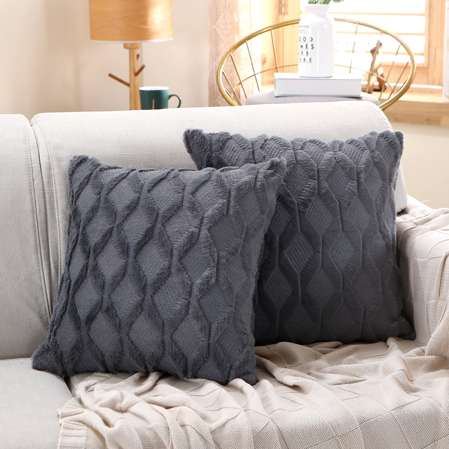 18"x18" Throw Pillow Full Set of Cover and Insert Wide Variety Of pillow cover with nature-inspired artwork - product view 10