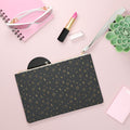 Golden Moon and Star Makeup Bag