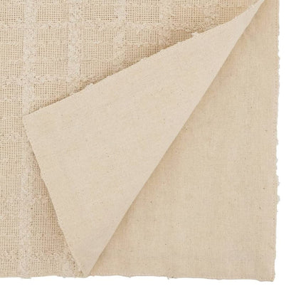 Textured Design Cotton Table Runner 13" W x 72" L