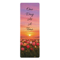 Tulip Field Sunset yoga mat with nature-inspired artwork - product view 2