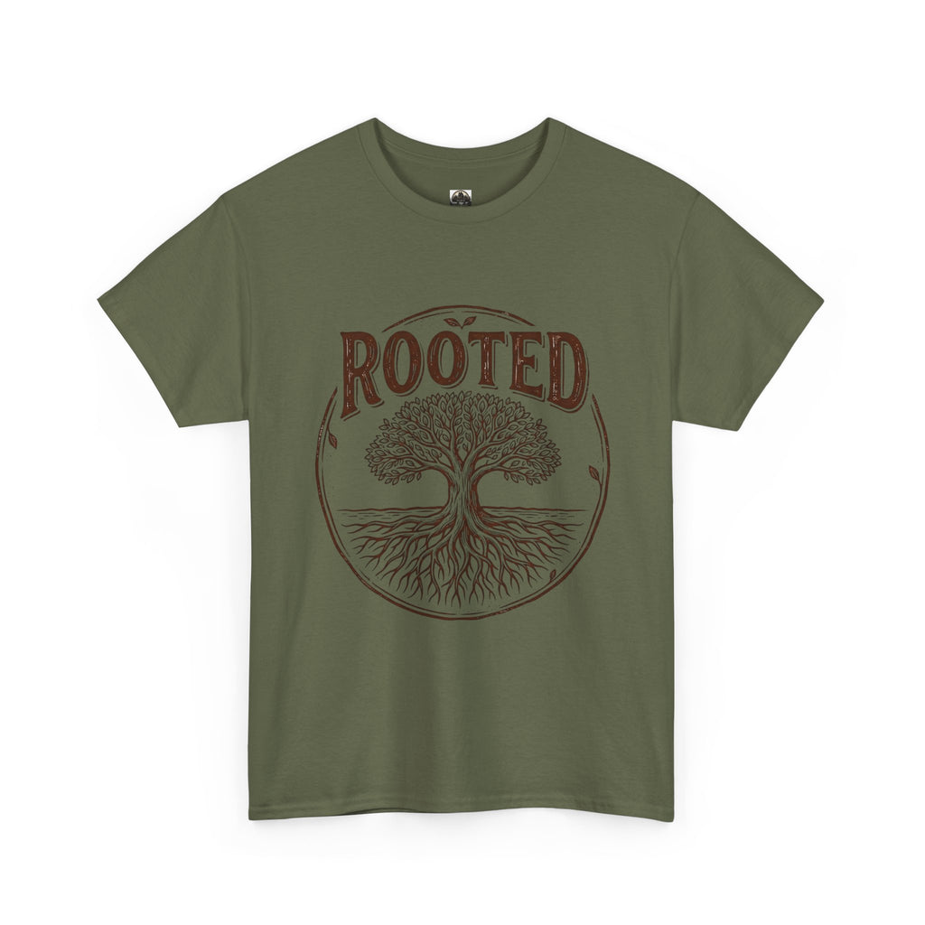 Rooted T t-shirt with nature-inspired artwork - product view 34