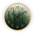 The Quiet Forest Wall – Nature wall clock with nature-inspired artwork - product view 2