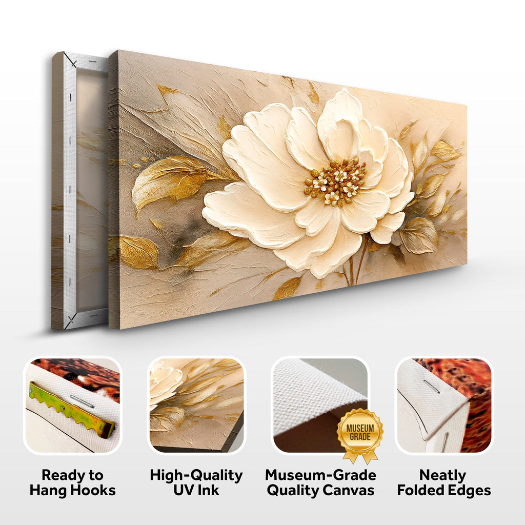 Minimalist X wall art with nature-inspired artwork - product view 8