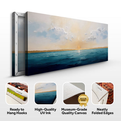 Waterscape Abstract Vi wall art with nature-inspired artwork - product view 8