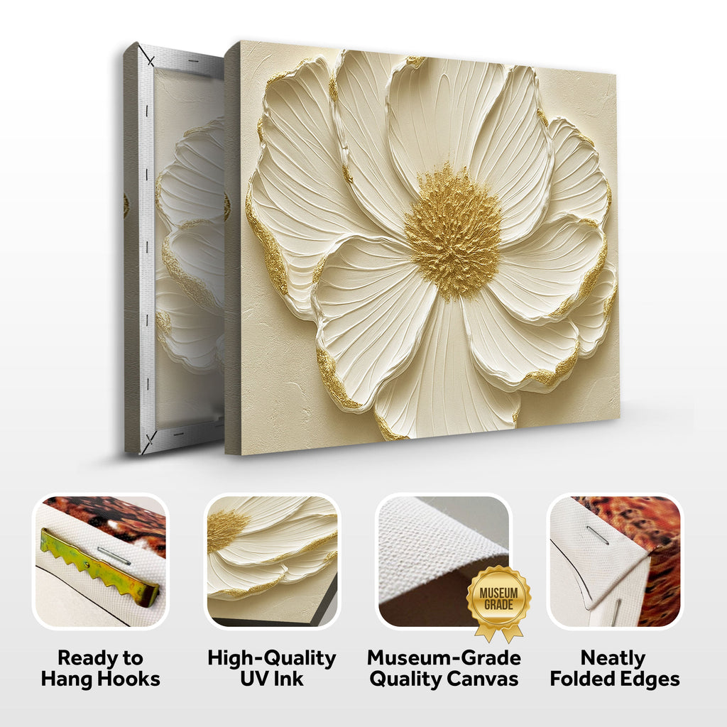 Modern Abstract Flower wall art with nature-inspired artwork - product view 8