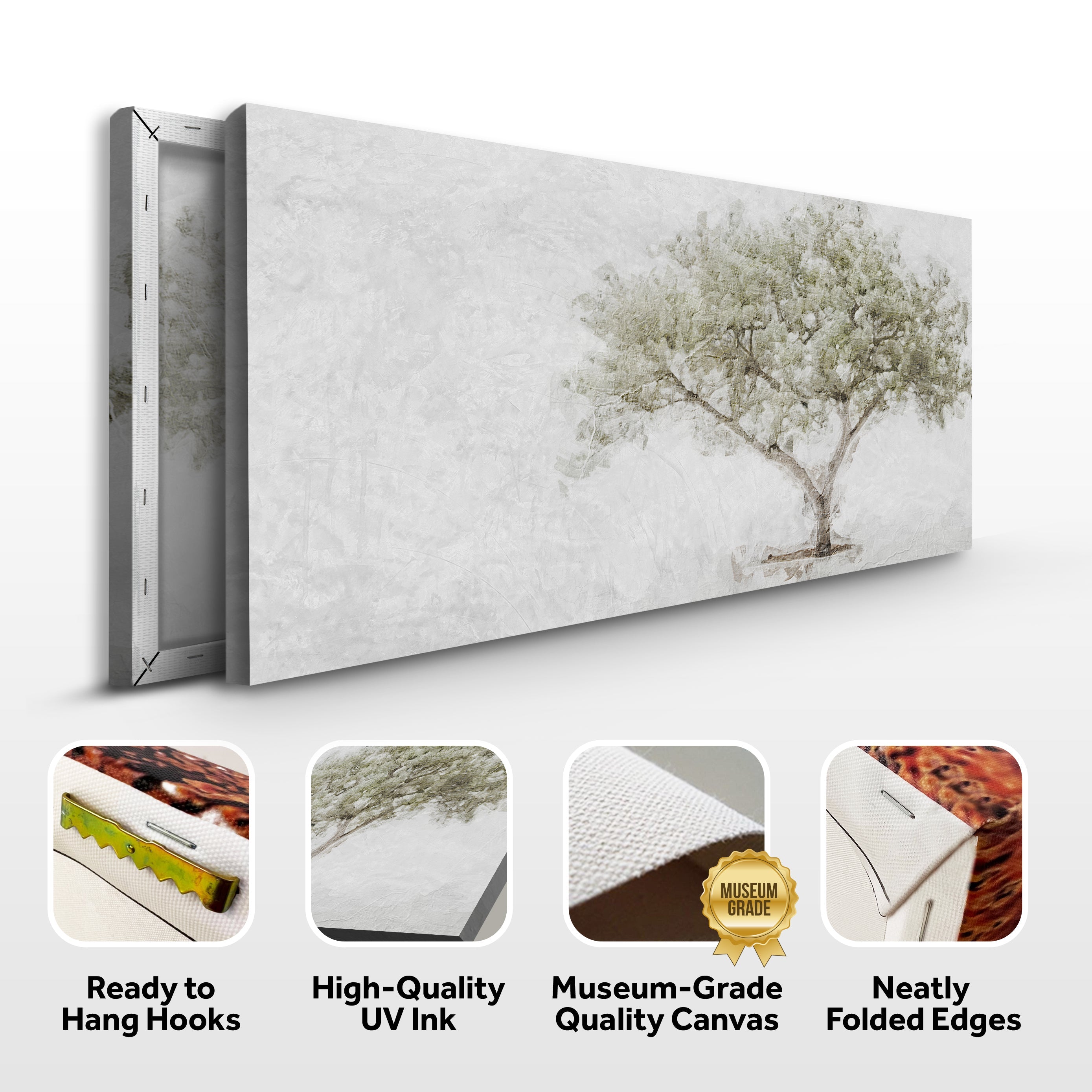 Olive Tree Faith wall art with nature-inspired artwork - product view 8