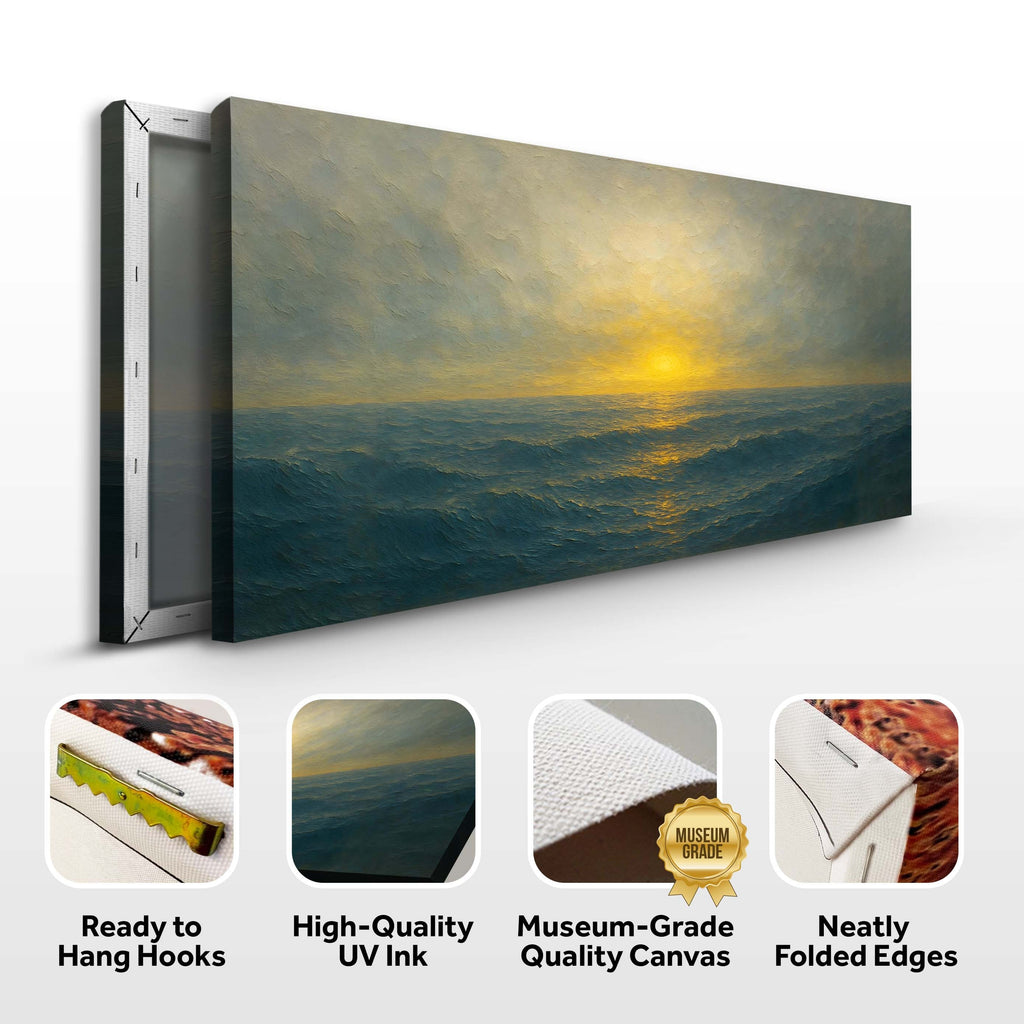 Waterscape Abstract Iv wall art with nature-inspired artwork - product view 8