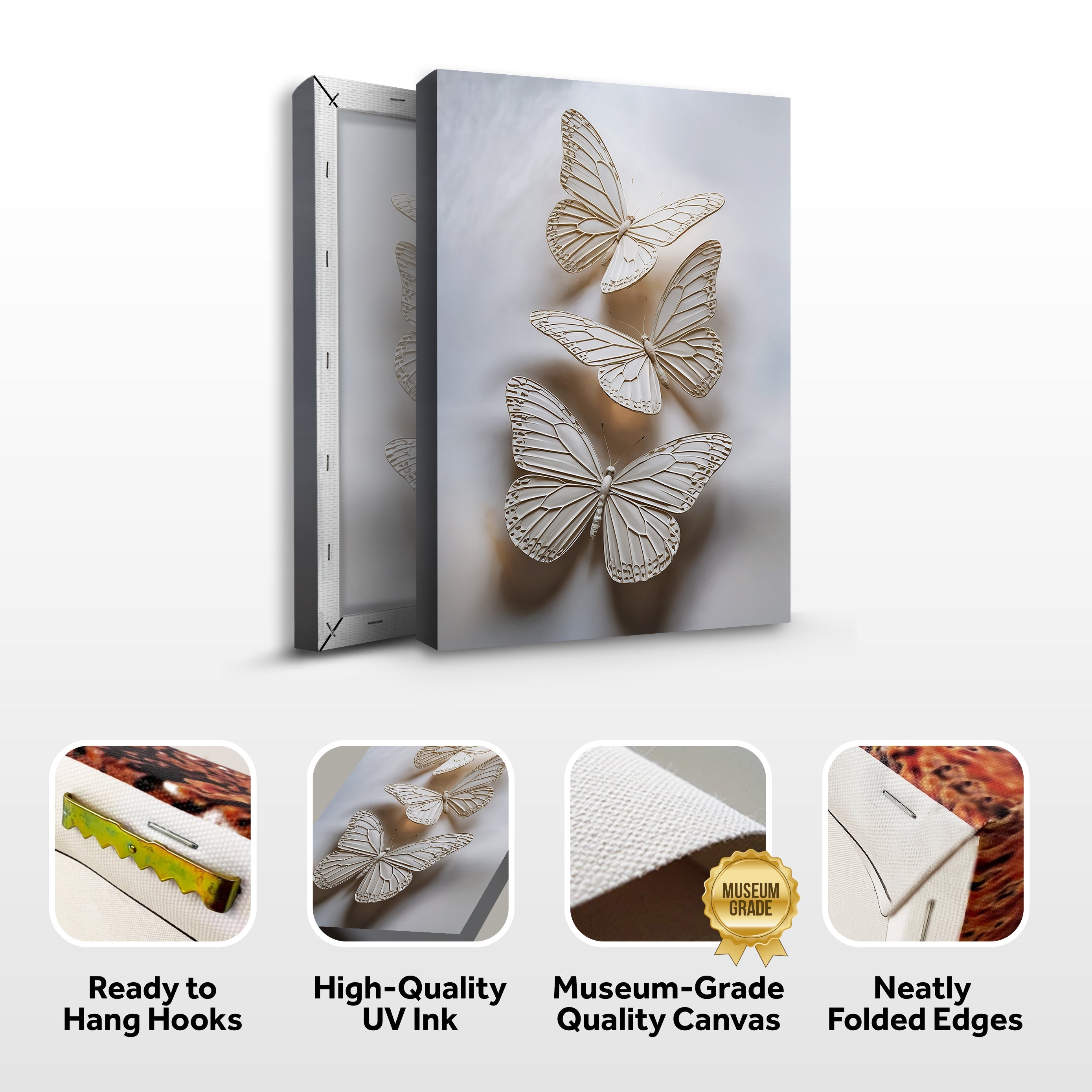 Delicate Flight wall art with nature-inspired artwork - product view 8