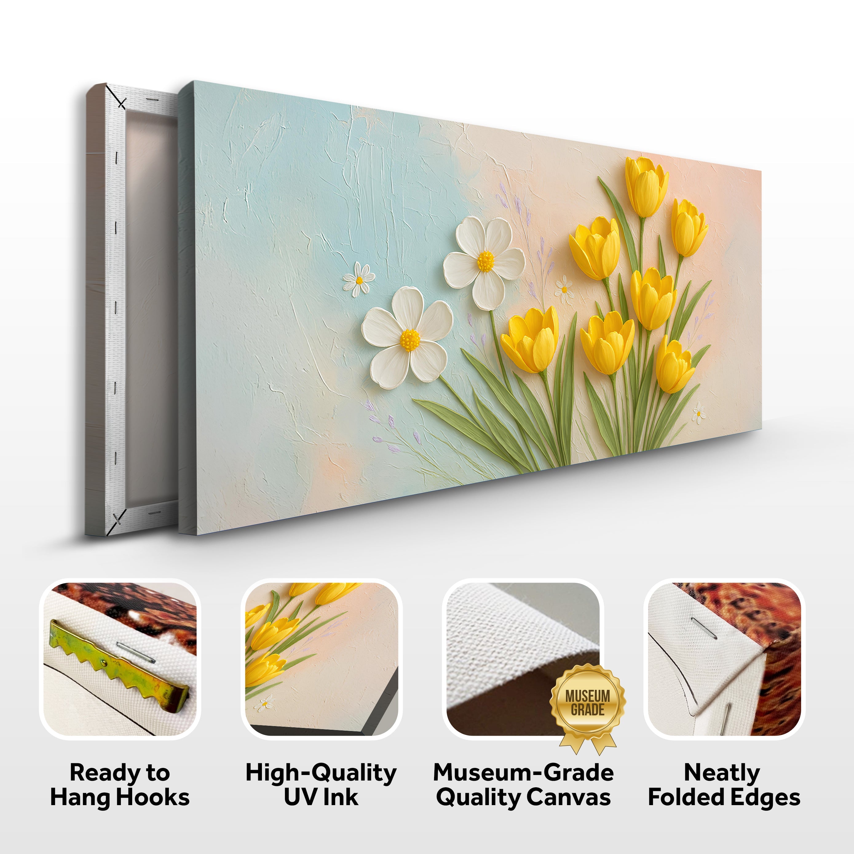 Floral Ii wall art with nature-inspired artwork - product view 8