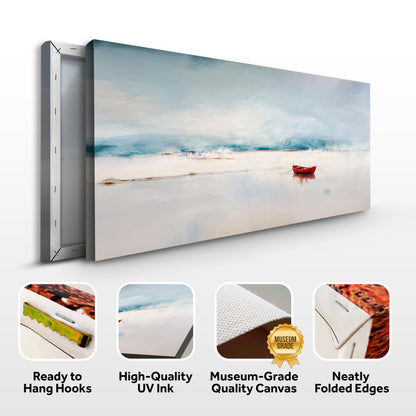 Misty Morning Abstract wall art with nature-inspired artwork - product view 8