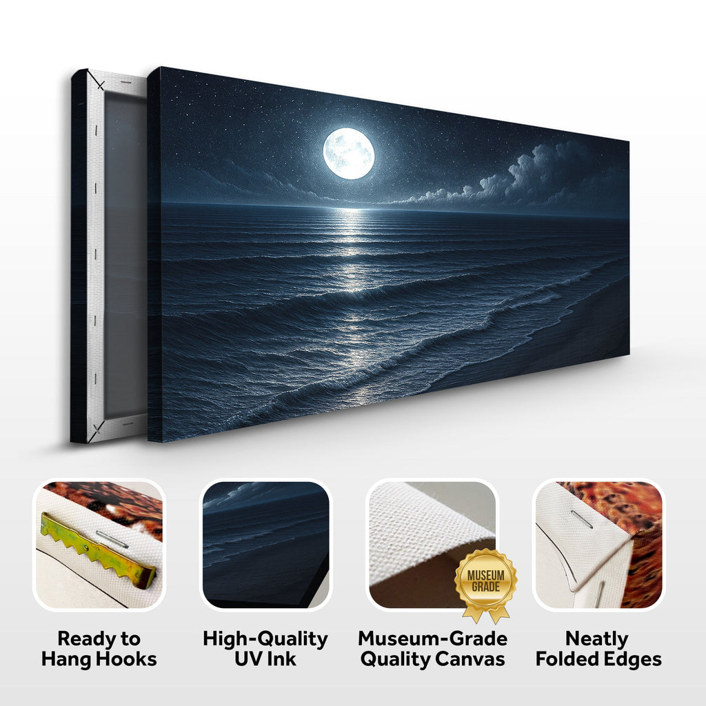 Beach Shoreline Coastal wall art with nature-inspired artwork - product view 8