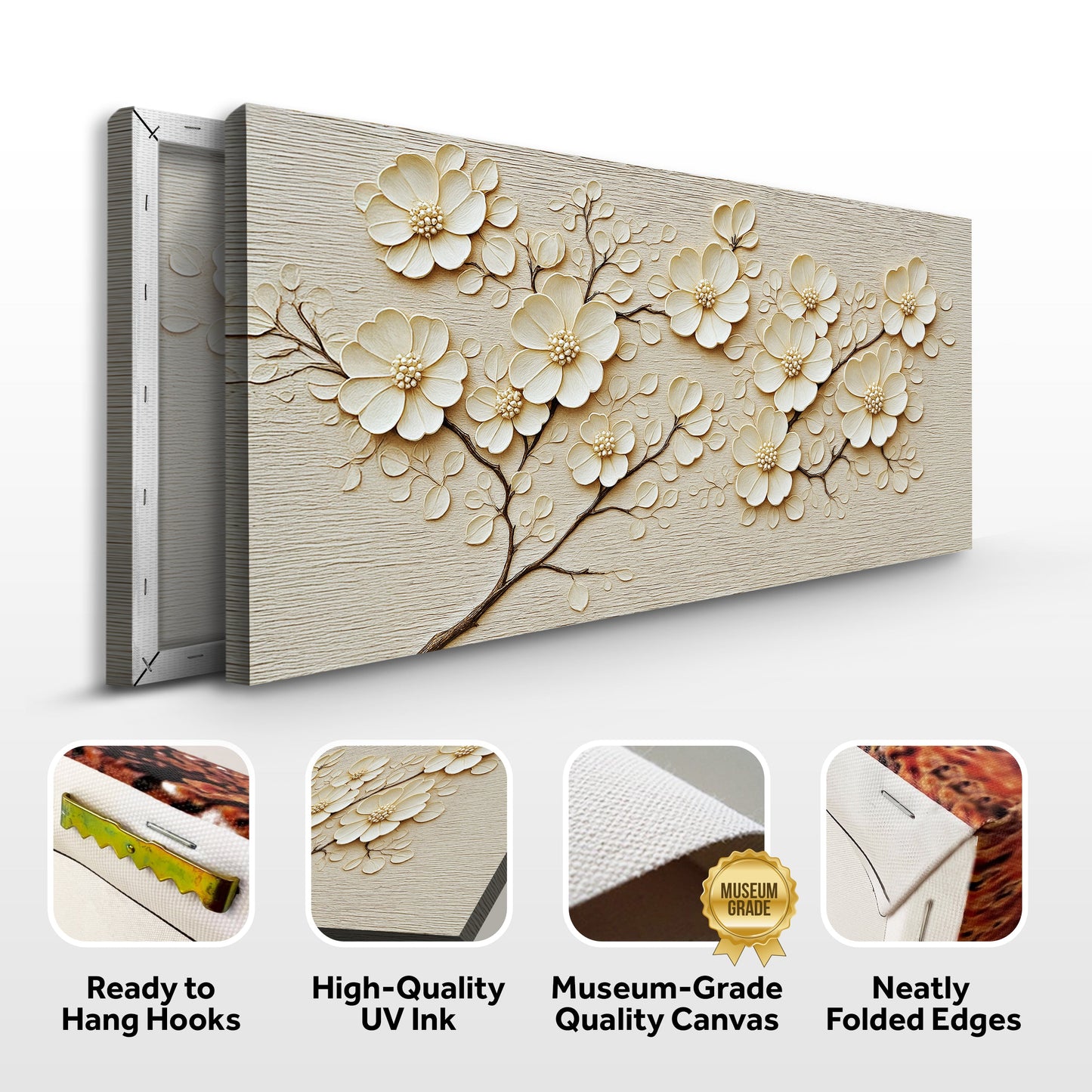 Minimalist Viii wall art with nature-inspired artwork - product view 8