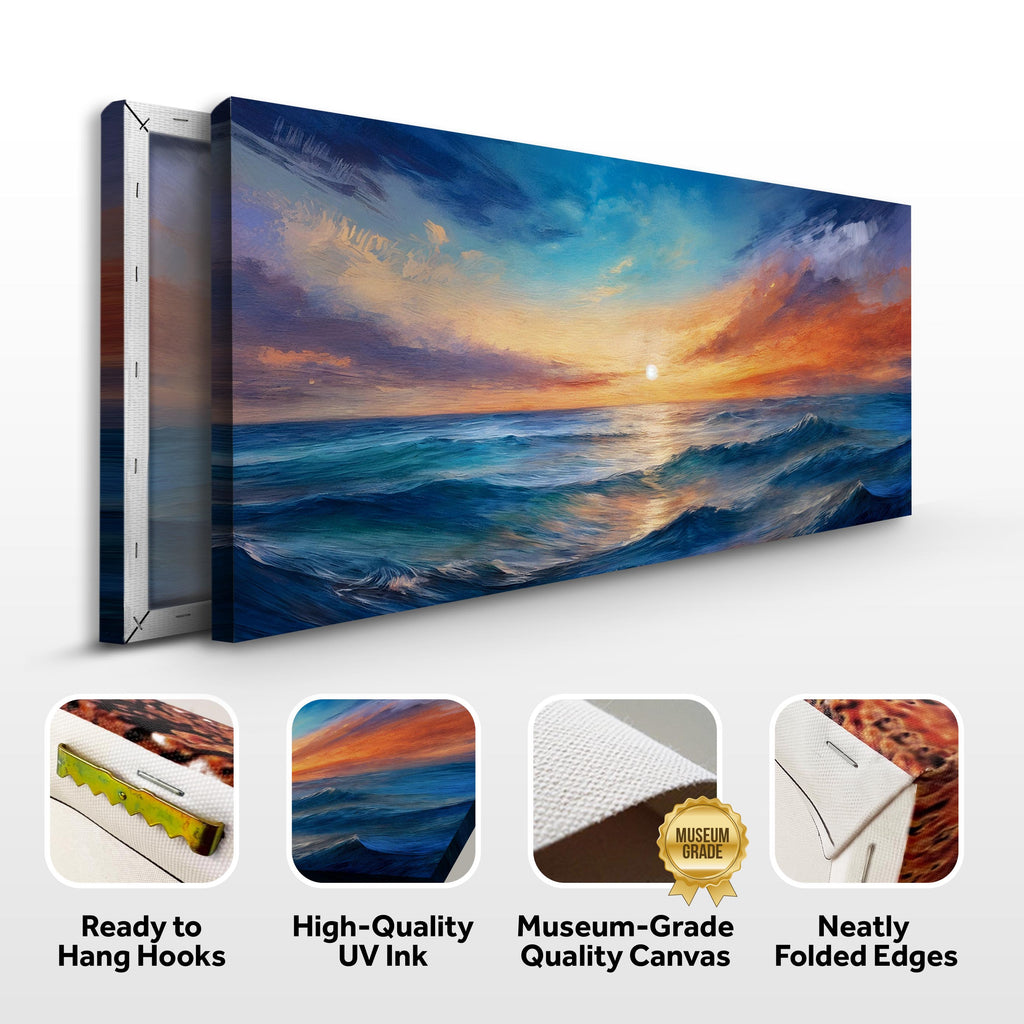 Waterscape Abstract Xiii wall art with nature-inspired artwork - product view 8