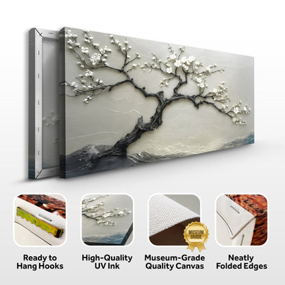 Silent Blossom wall art with nature-inspired artwork - product view 8