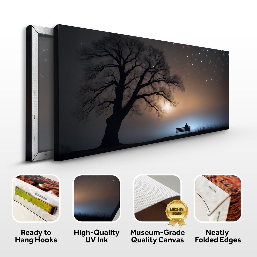 Modern Nature Scenery wall art with nature-inspired artwork - product view 8