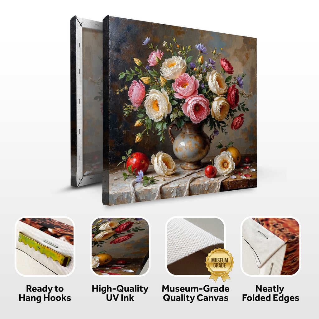 Summer Bloom Vase wall art with nature-inspired artwork - product view 8