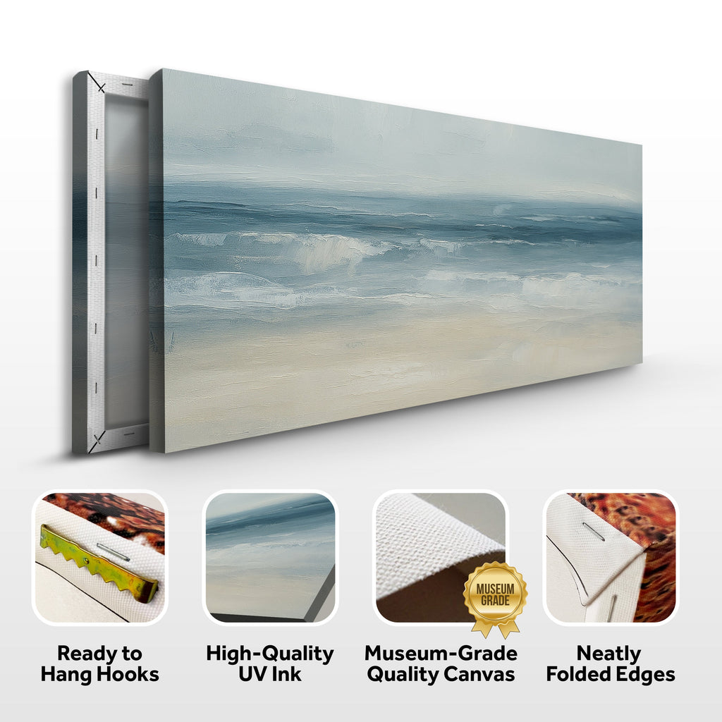 Waterscape Abstract Ix wall art with nature-inspired artwork - product view 8