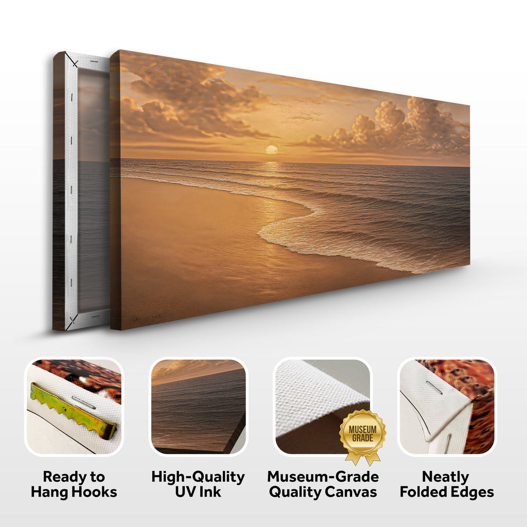 Beach Shoreline Coastal Viii wall art with nature-inspired artwork - product view 8