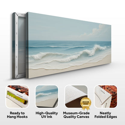 Serene Ocean Wave Coastal Viii wall art with nature-inspired artwork - product view 8