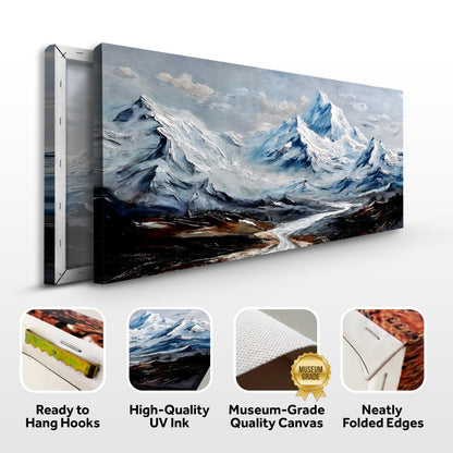 Mountain Minimalist Ii wall art with nature-inspired artwork - product view 8