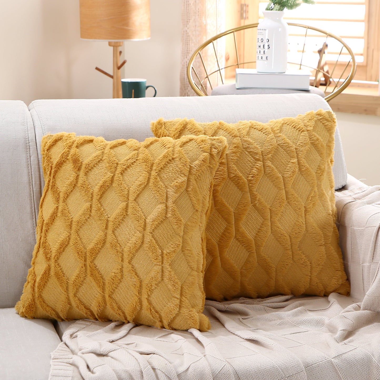 18"x18" Throw Pillow Full Set of Cover and Insert Wide Variety Of pillow cover with nature-inspired artwork - product view 11
