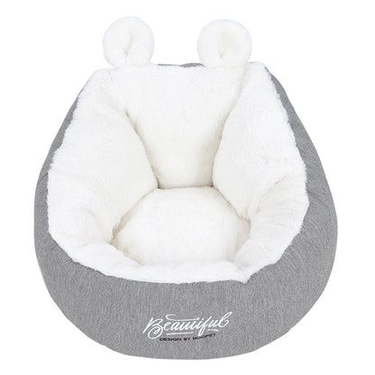 Pet Dog Bed Warming Soft Sleeping Bag Cushion Puppy Kennel uncategorized / needs cleanup with nature-inspired artwork - product view 2