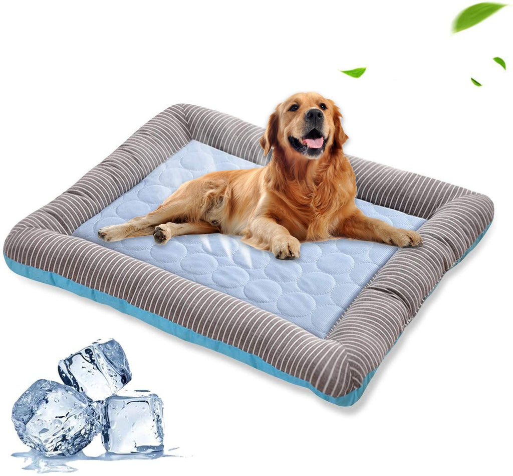 Pet Cooling Pad Bed for Dogs Cats Puppy Kitten Cool Mat Pet Blanket home decor with nature-inspired artwork