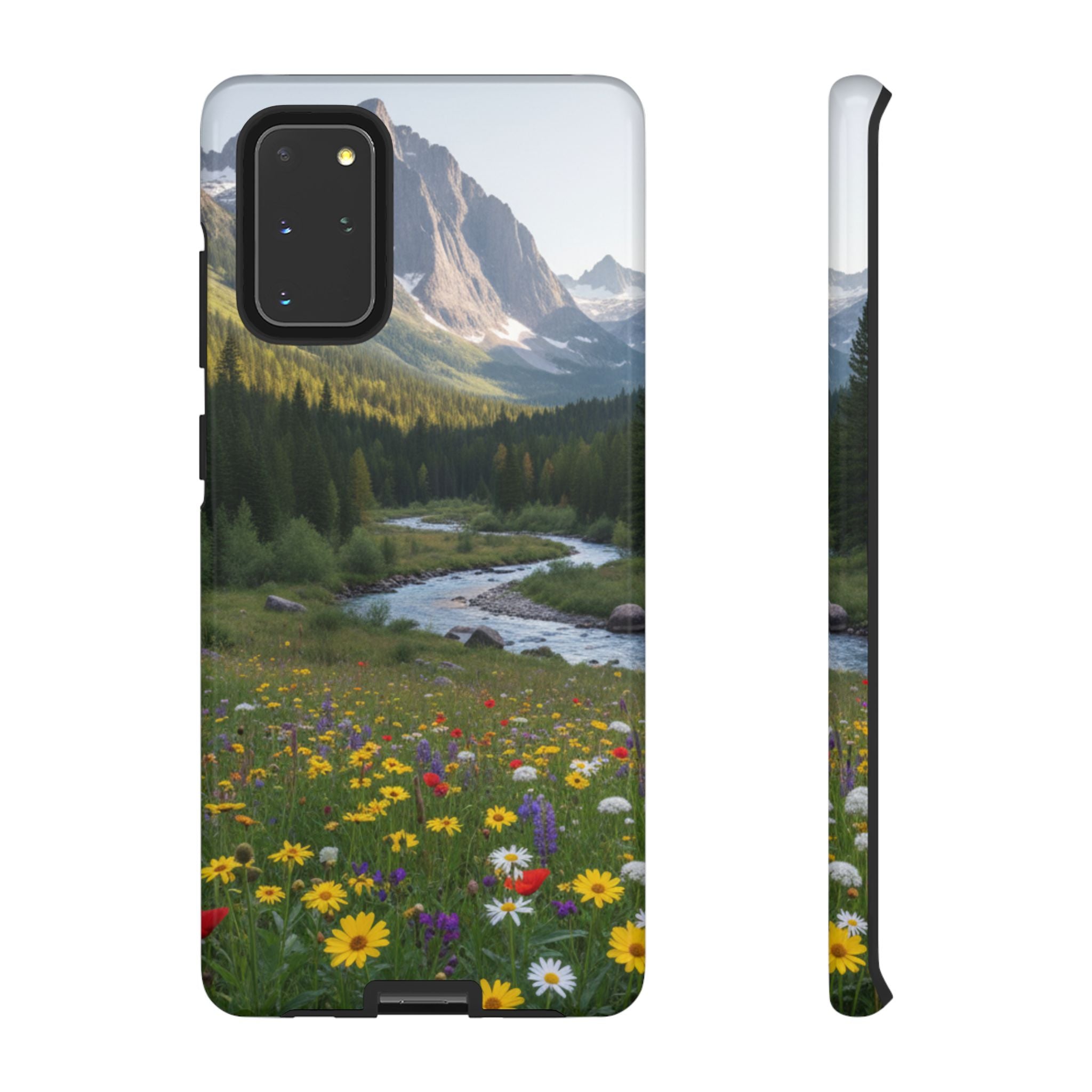 Mountain Meadow Phone Case phone case with nature-inspired artwork - product view 16