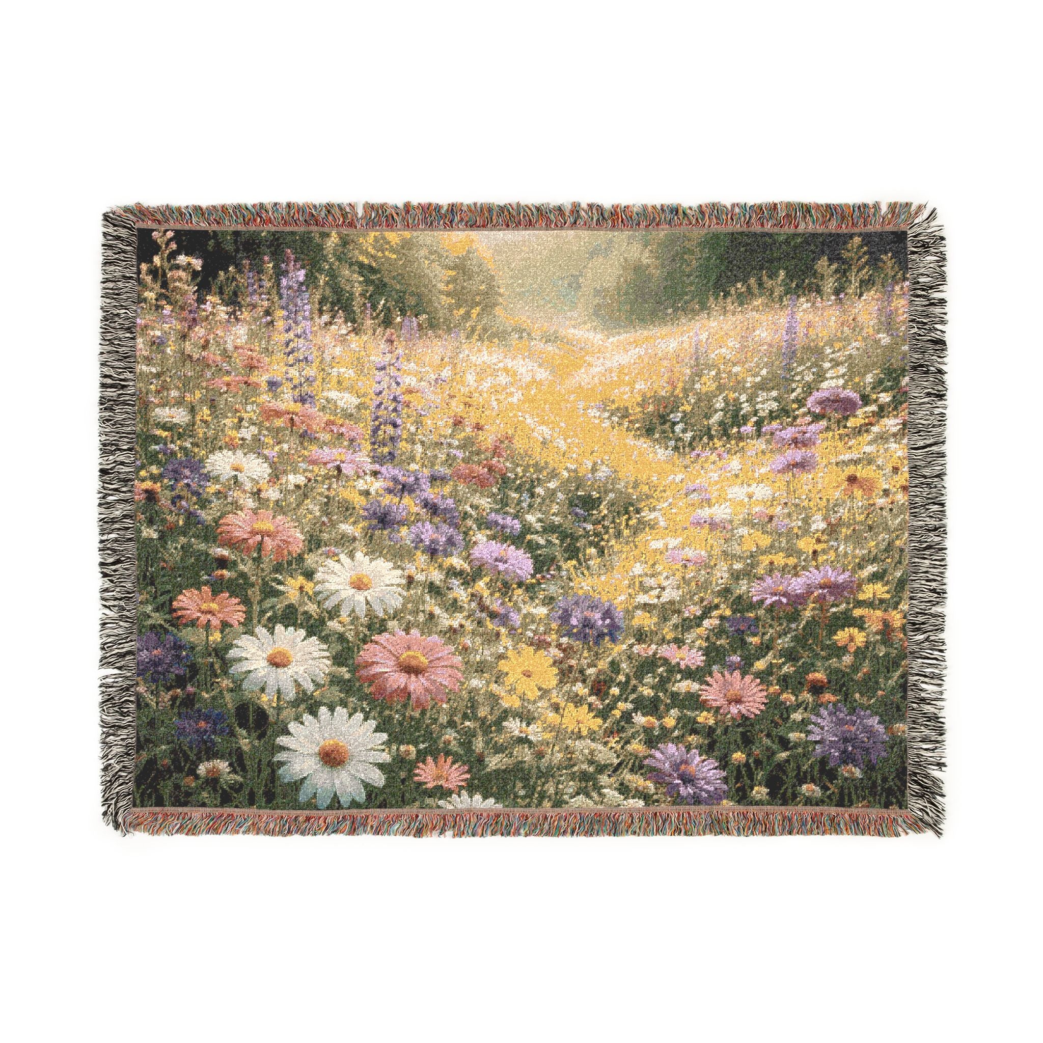 Mountain Meadow Woven Blanket