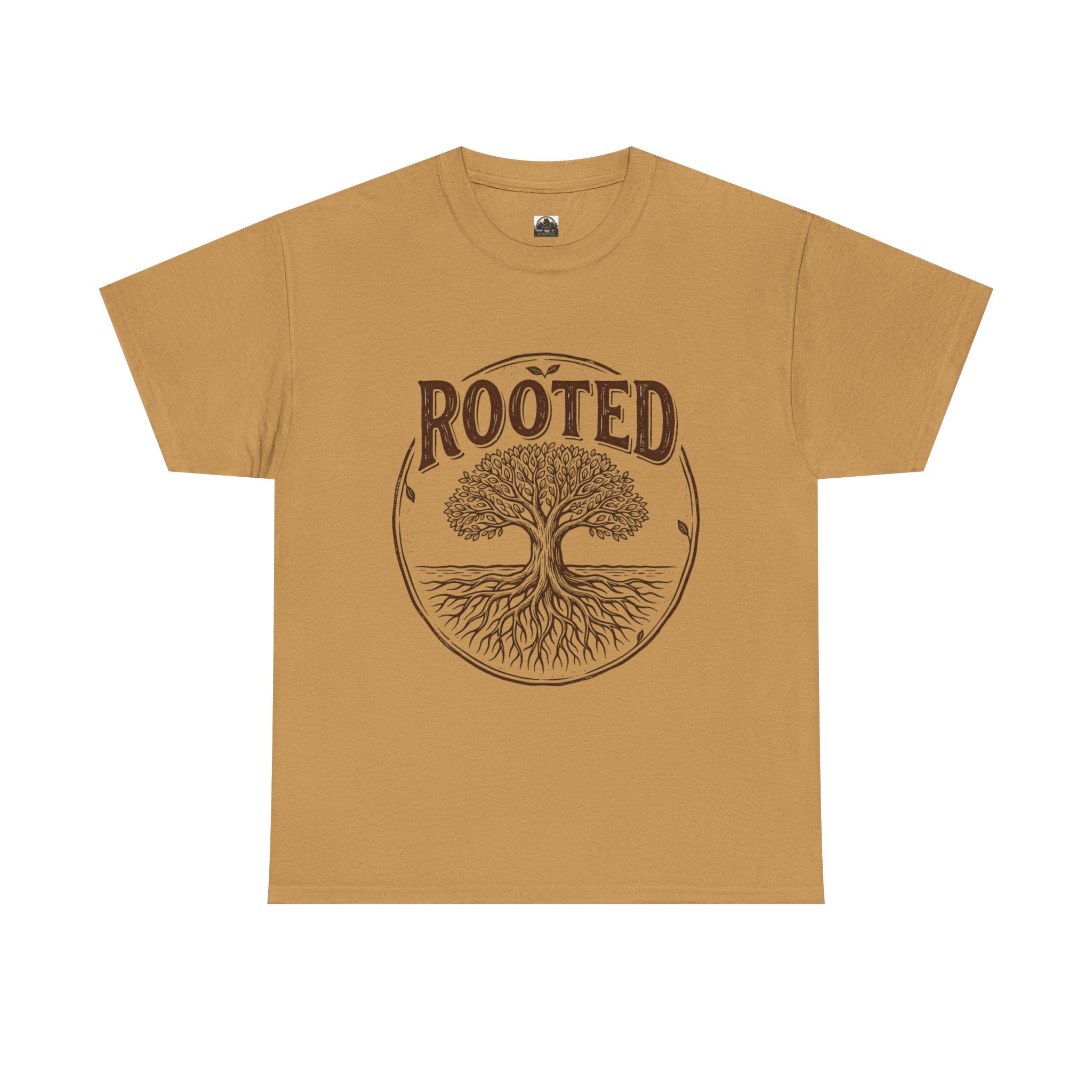 Rooted T t-shirt with nature-inspired artwork - product view 5