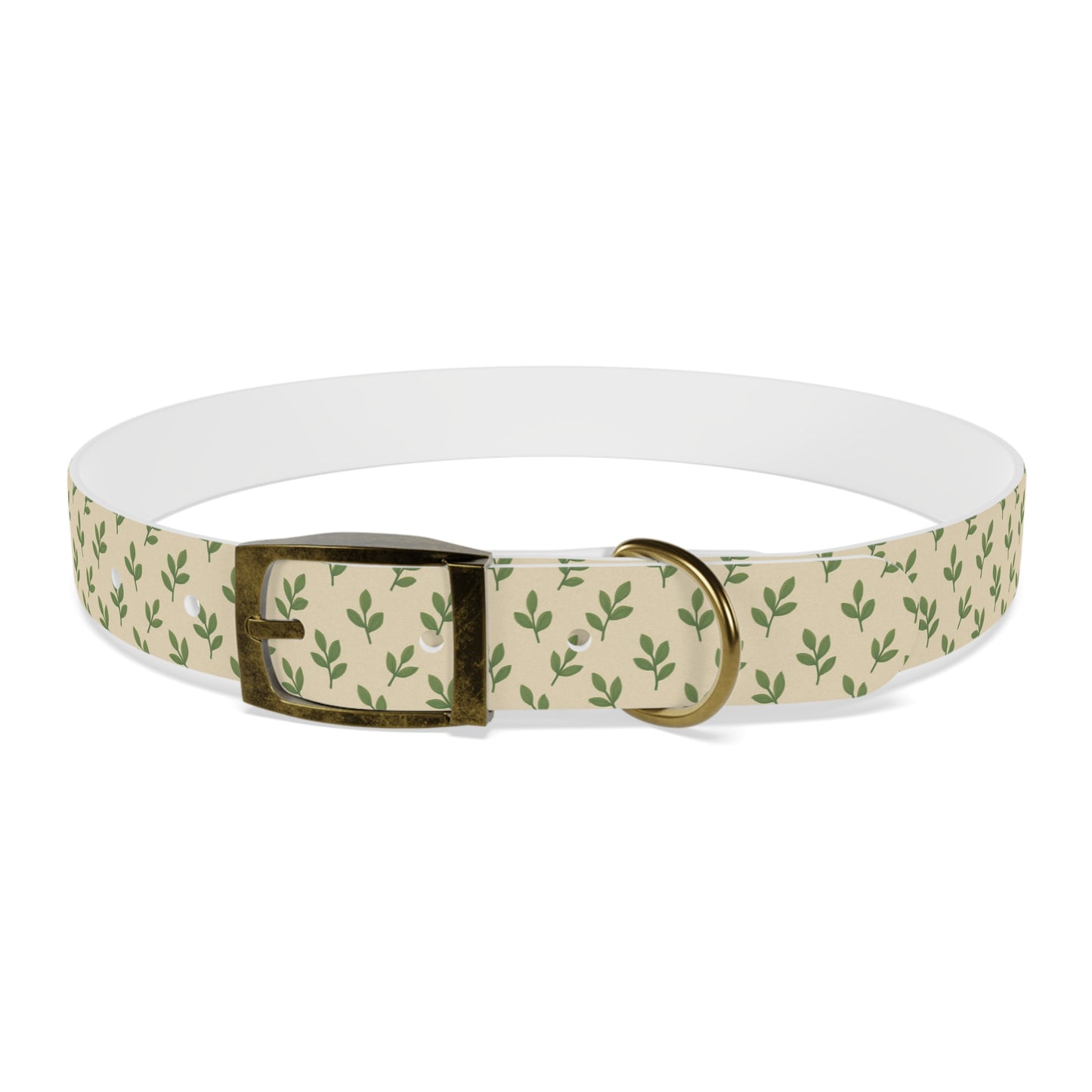 Tranquil Leaf Dog Collar