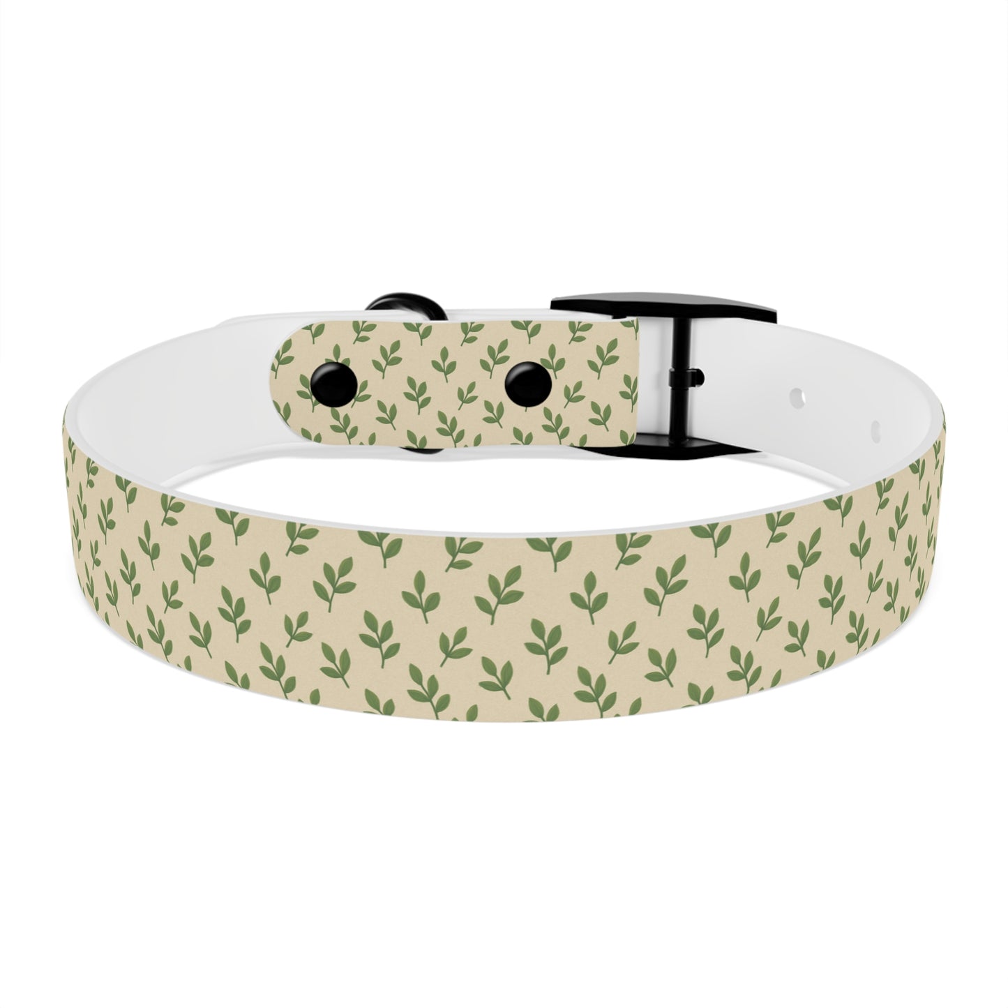 Tranquil Leaf Dog Collar