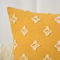 12''x20'' Tufted Floral Lumbar Support 100% Cotton Throw Pillow pillow cover with nature-inspired artwork - product view 8