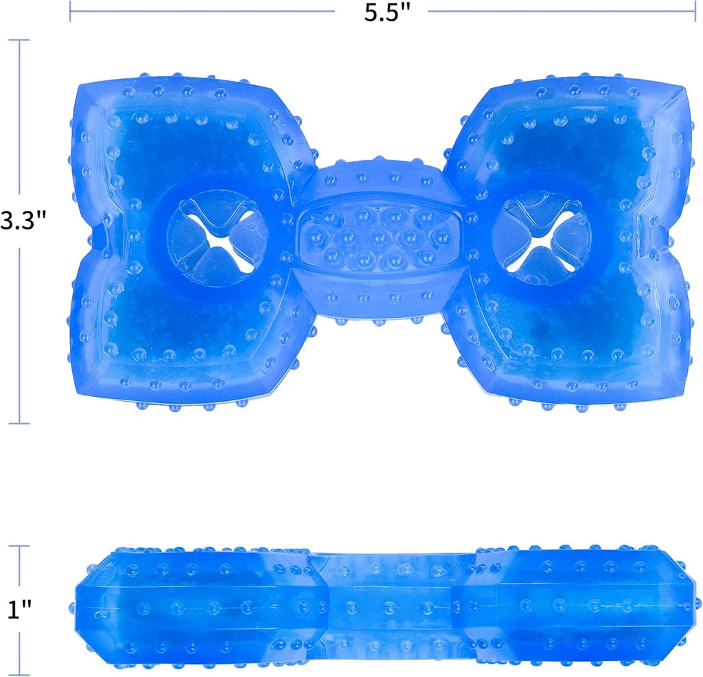 Pet Teether Cooling Chew Toy for Dogs Teething uncategorized / needs cleanup with nature-inspired artwork - product view 3