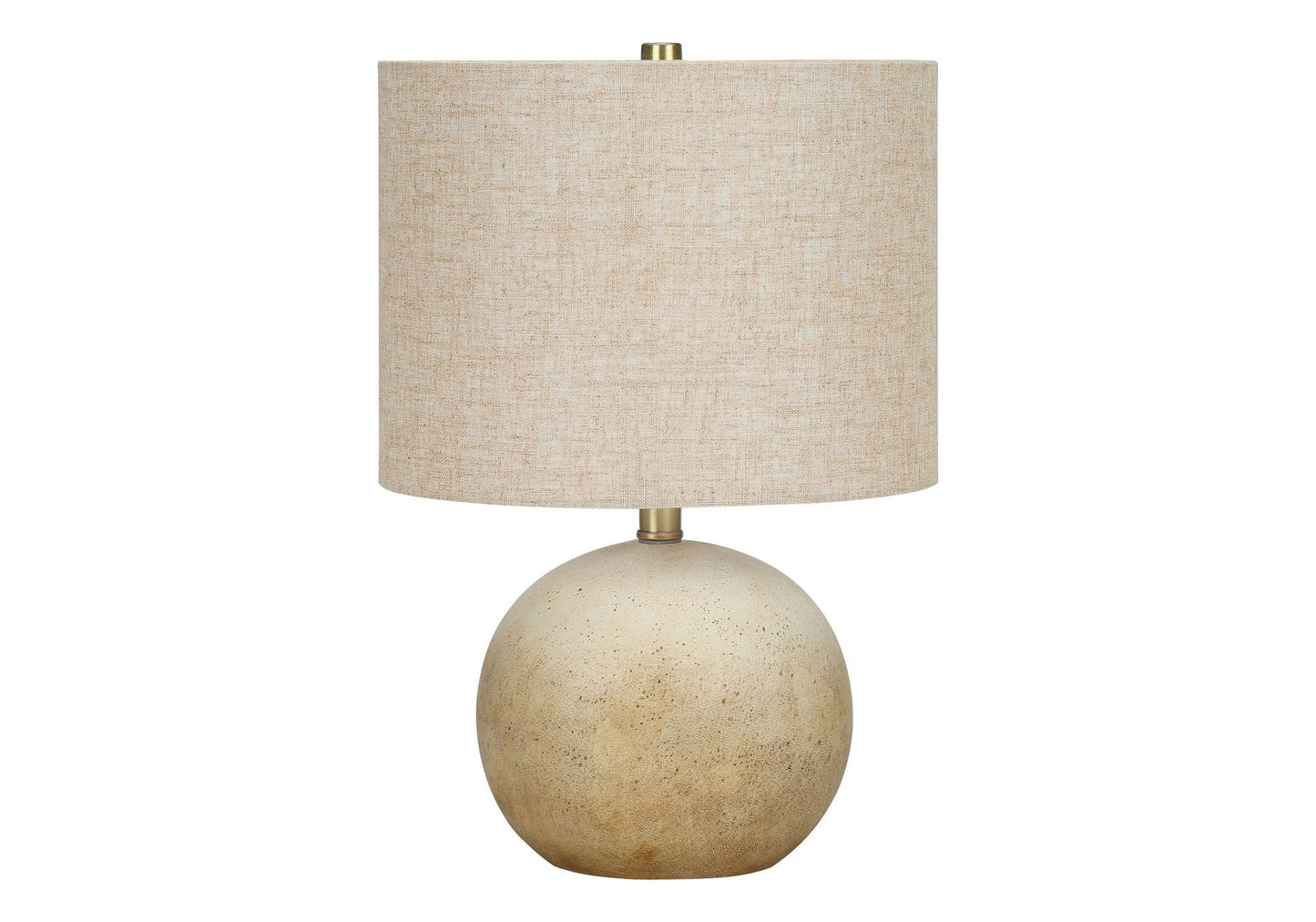 Beige or Gray Concrete Table Lamp