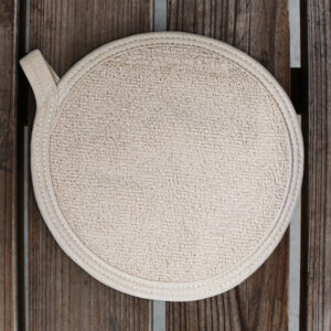 100% Cotton Pot Holders & Oven Mitt pot holder, oven mitt with nature-inspired artwork - product view 2