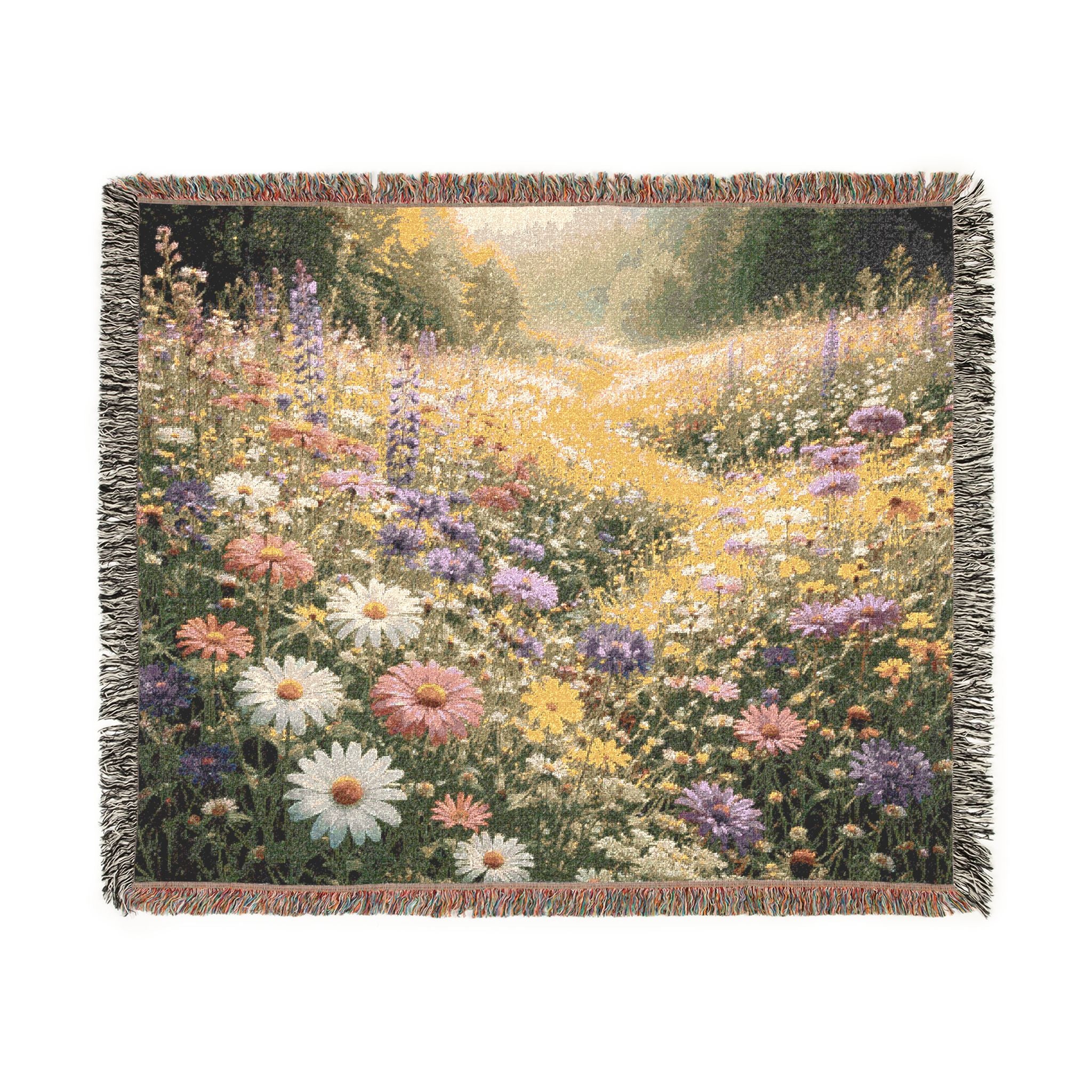 Mountain Meadow Woven Blanket