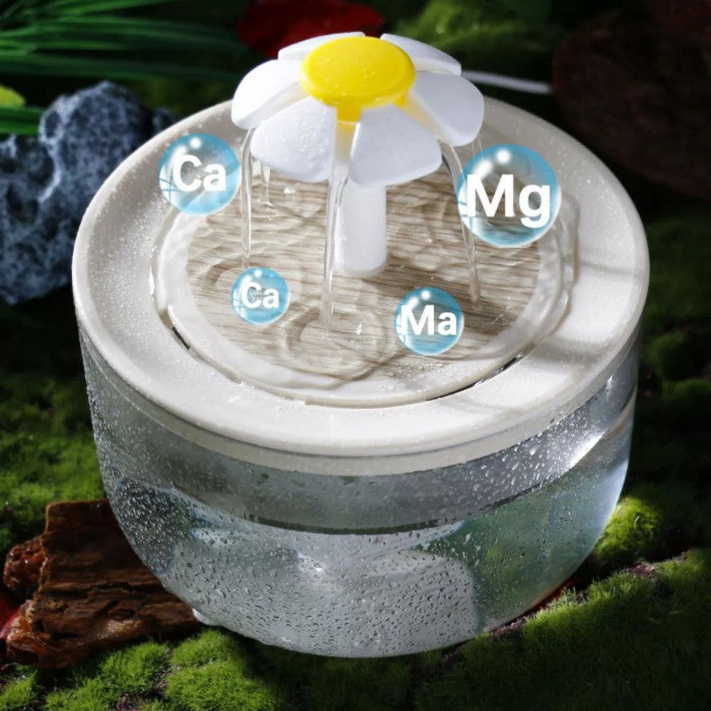 Cat Water Fountain Automatic Circulation Constant Temperature uncategorized / needs cleanup with nature-inspired artwork - product view 2