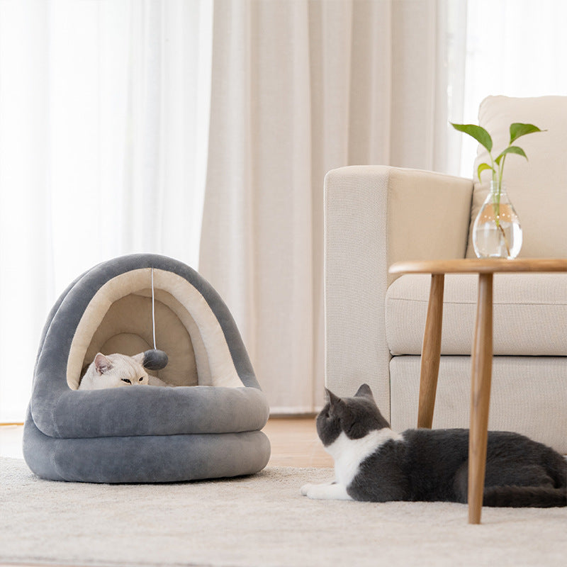 High Quality Cat House Beds Kittens Pet Sofa Mats uncategorized / needs cleanup with nature-inspired artwork - product view 2